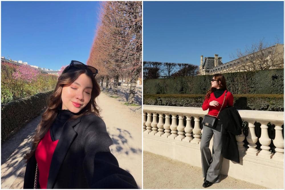 10 Potret Haviza Devi Anjani saat Jalan-jalan di Kota Paris