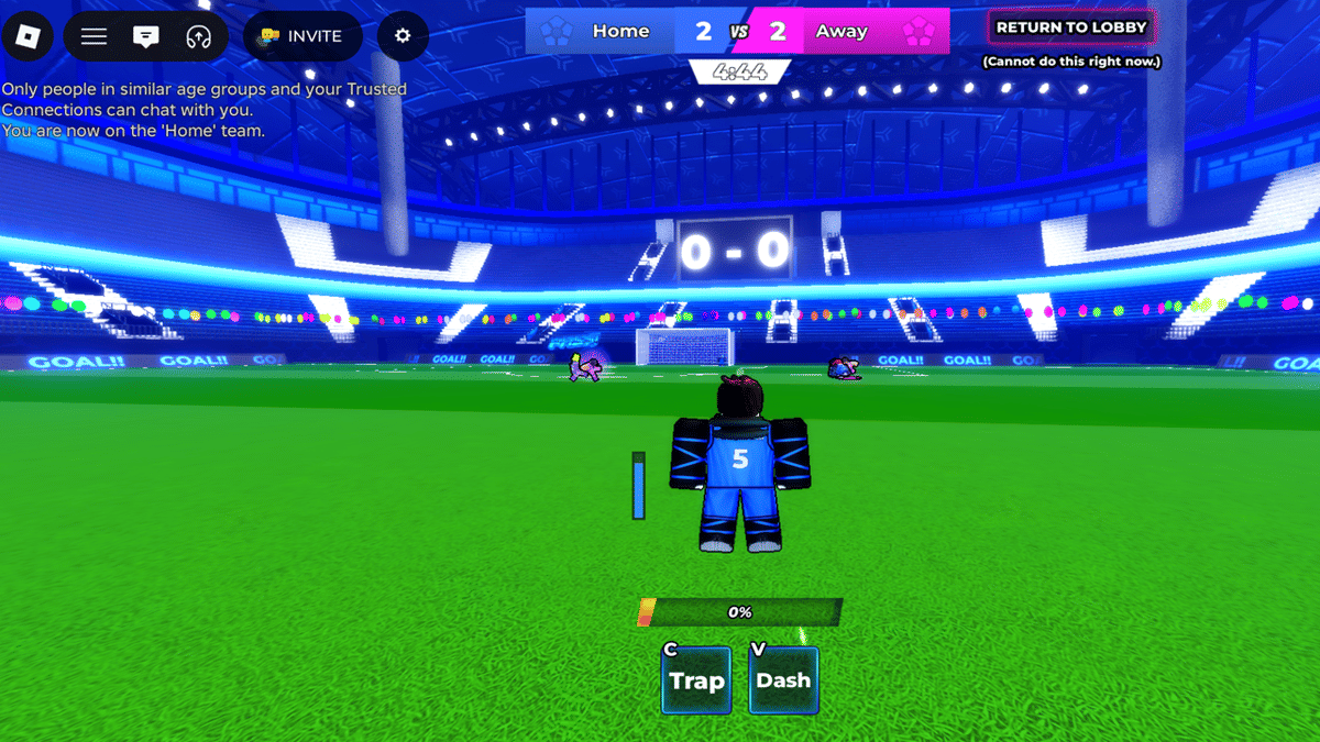 cuplikan gameplay Blue Lock Rivals 