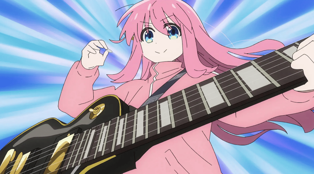 Cuplikan dari anime Bocchi the Rock! (2022)