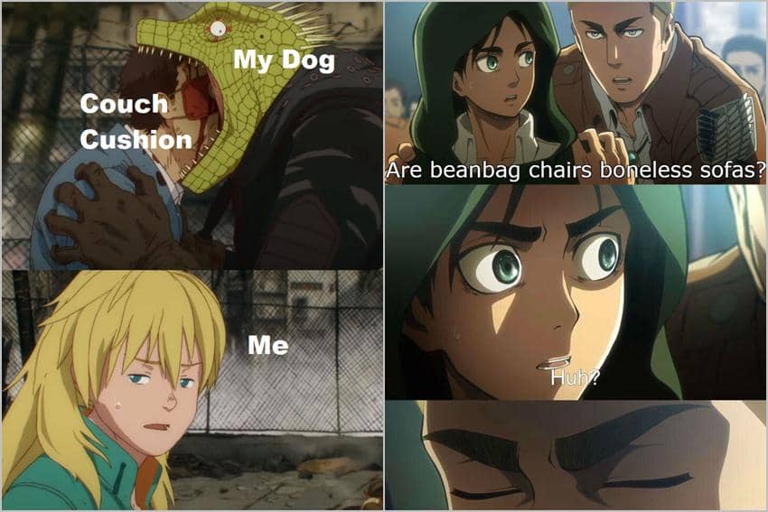 8 Meme Anime tentang Sofa, Malah Jadi Tempat Tidur