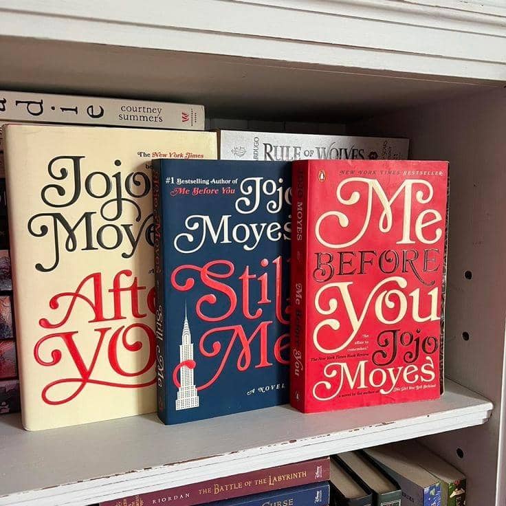 Tampilan buku Me Before You.