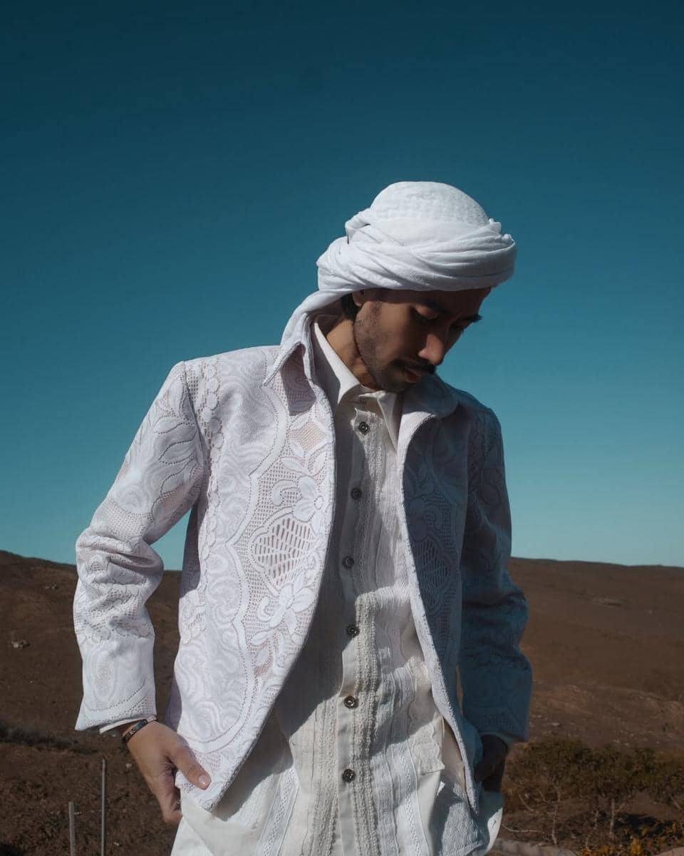 Potret Vidi Aldiano di Marrakesh, Maroko