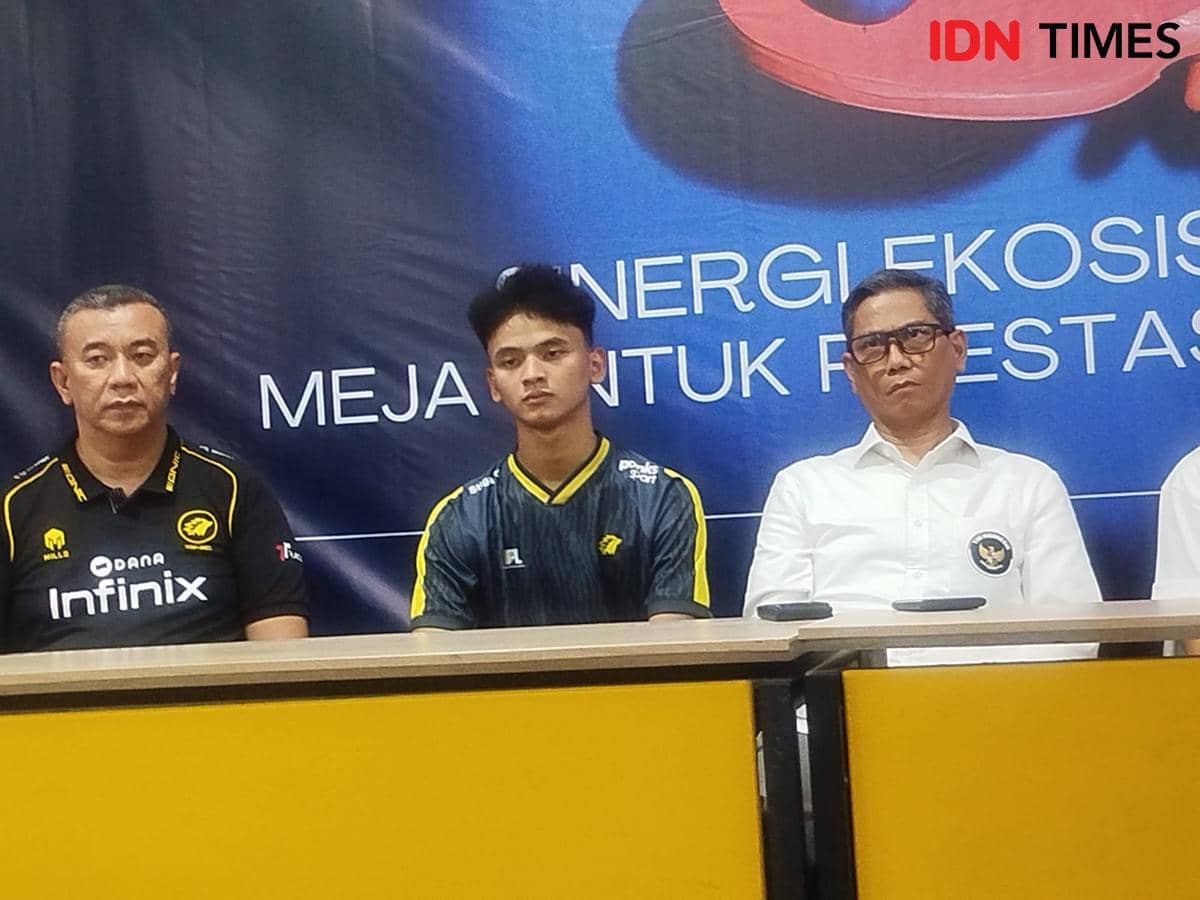 Sesi jumpa pers IPL bahas prestasi atlet tenis meja Indonesia