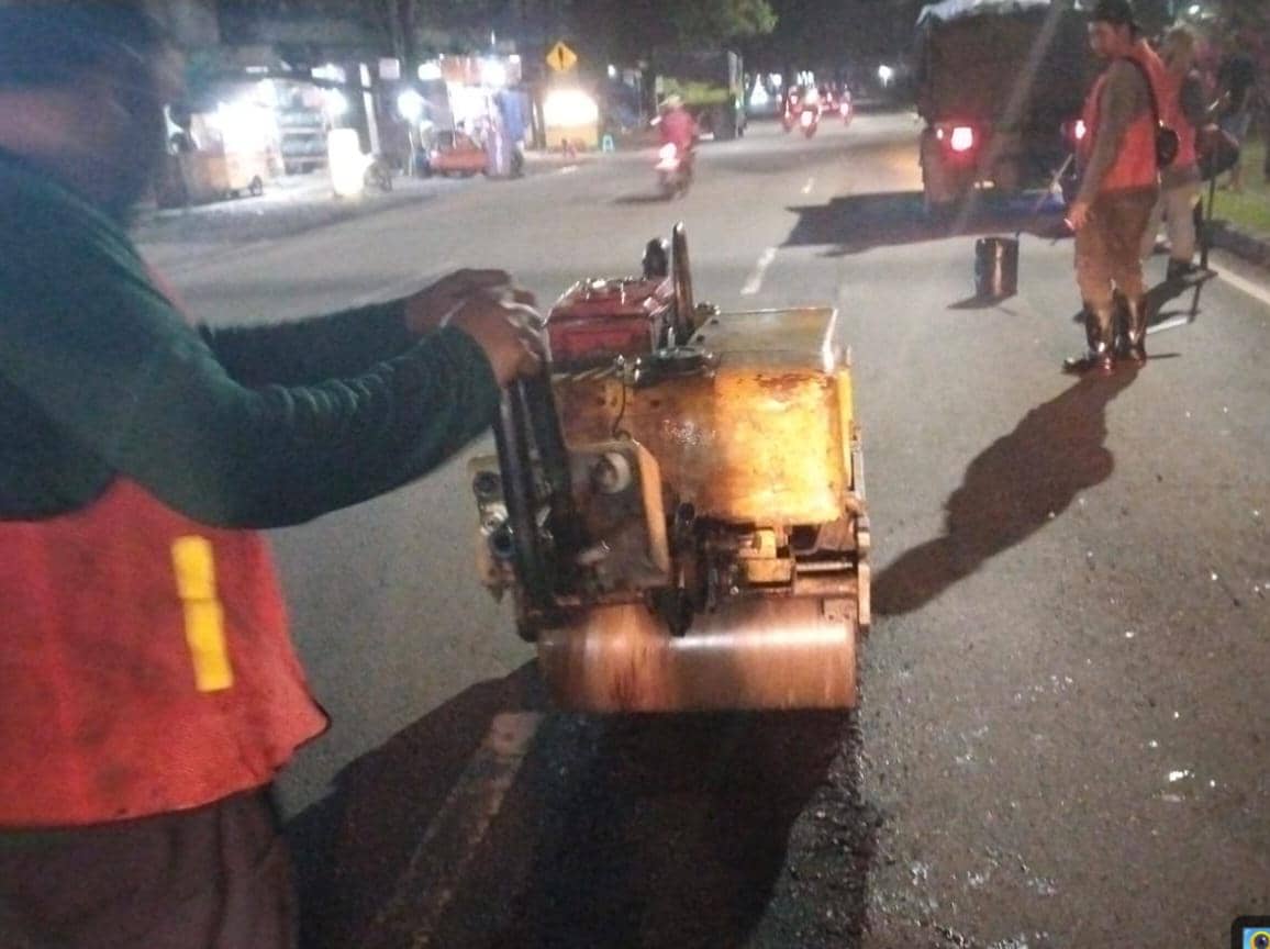 Perbaikan jalan di Kabupaten Tangerang