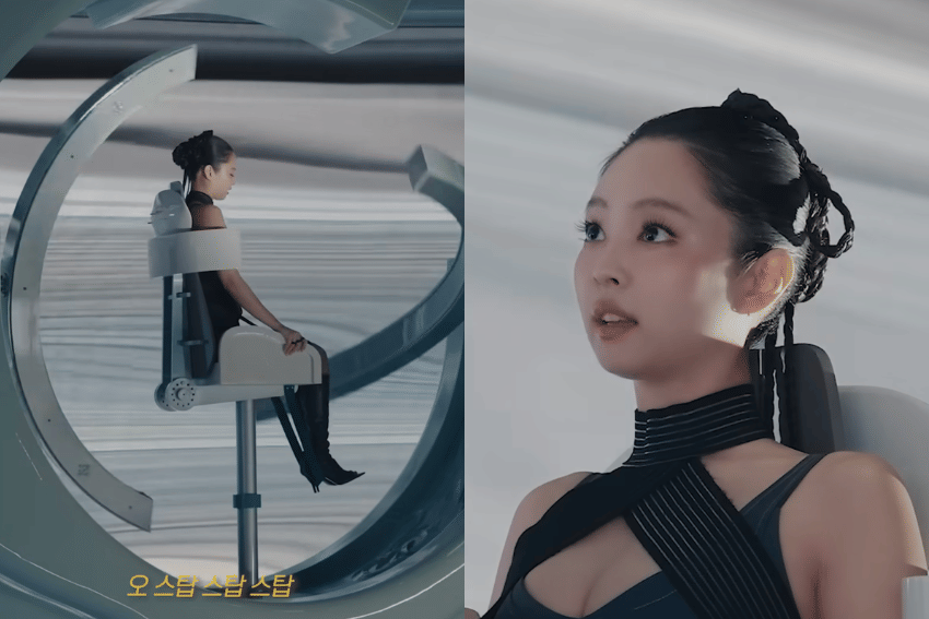 cuplikan behind the scene GO - BLACKPINK