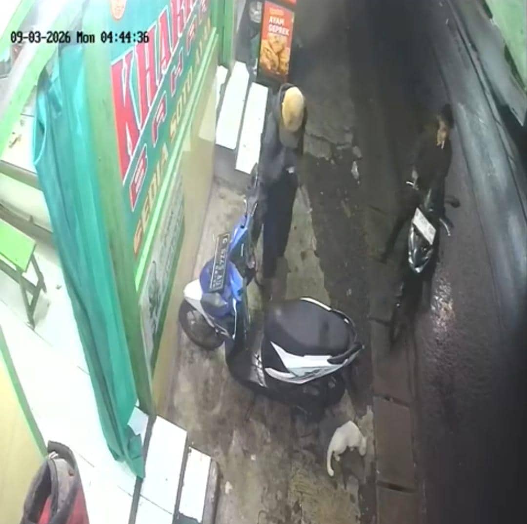 Modus Ngopi di Warteg, Maling Bawa Kabur Motor Pedagang di Tangsel