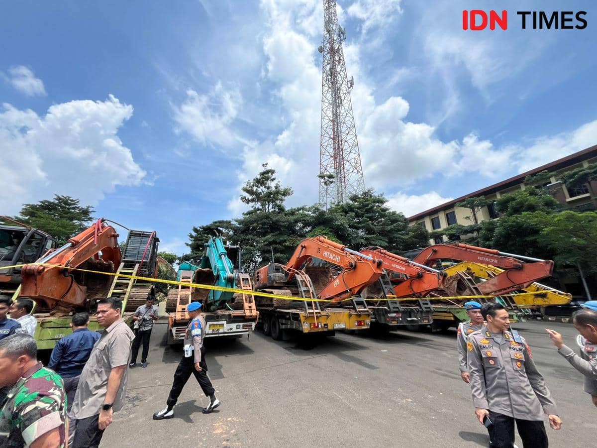 Tambang Emas Ilegal di Way Kanan Bikin Rugi Negara Rp1,3 Triliun