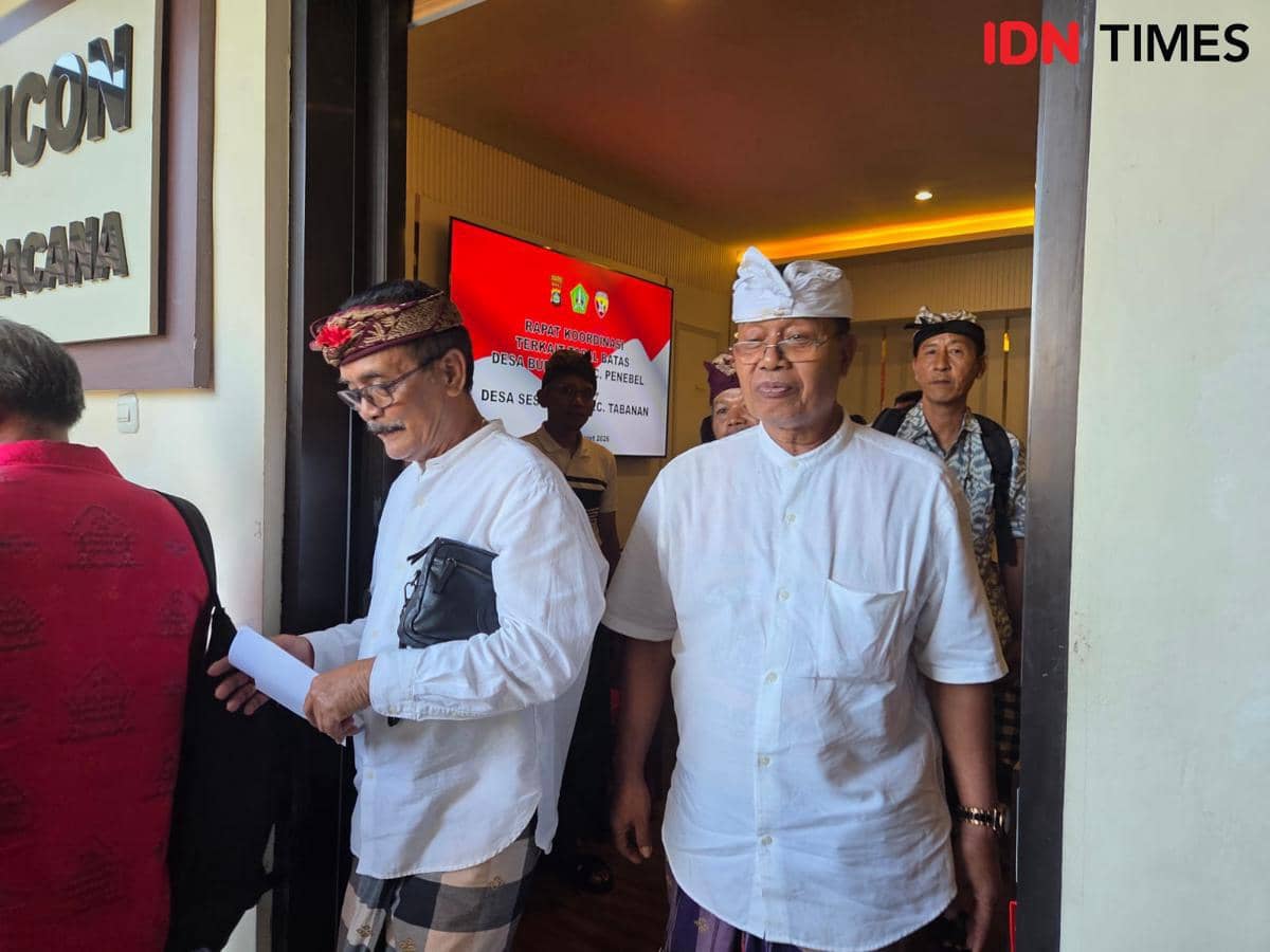 Polres Tabanan Mediasi Permasalahan Tapal Batas di Tabanan