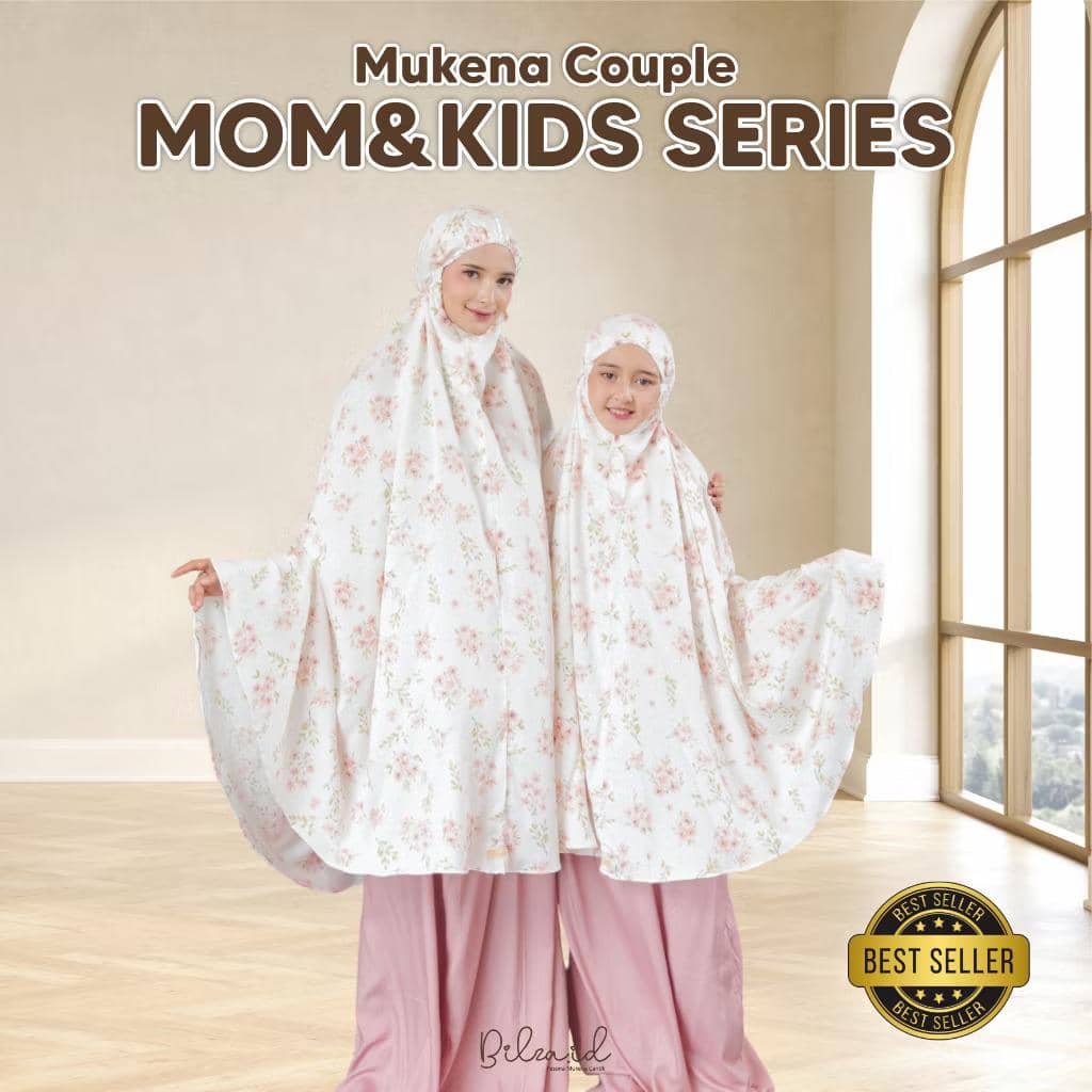 Mukena couple ibu dan anak