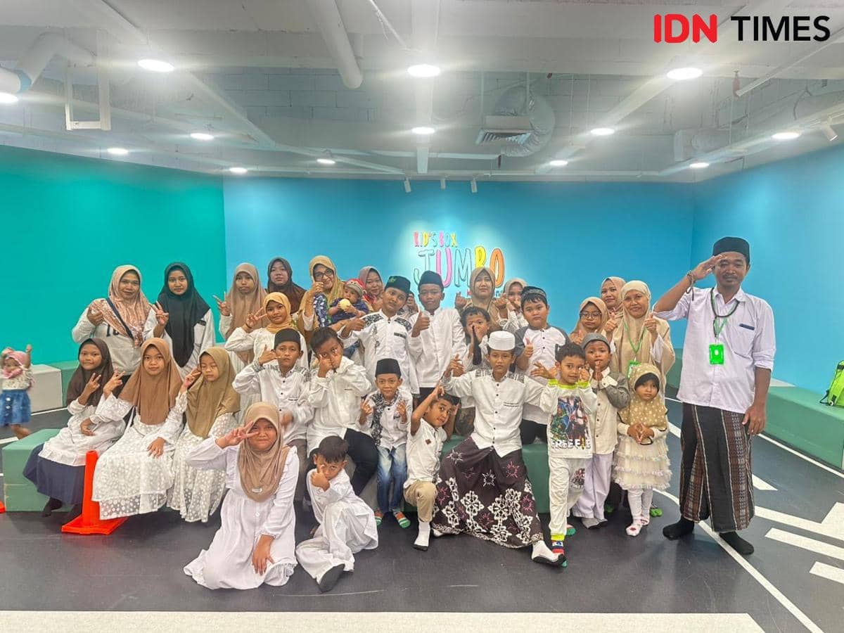 Mal ciputra, panti asuhan, yatim piatu, belanja ramadan