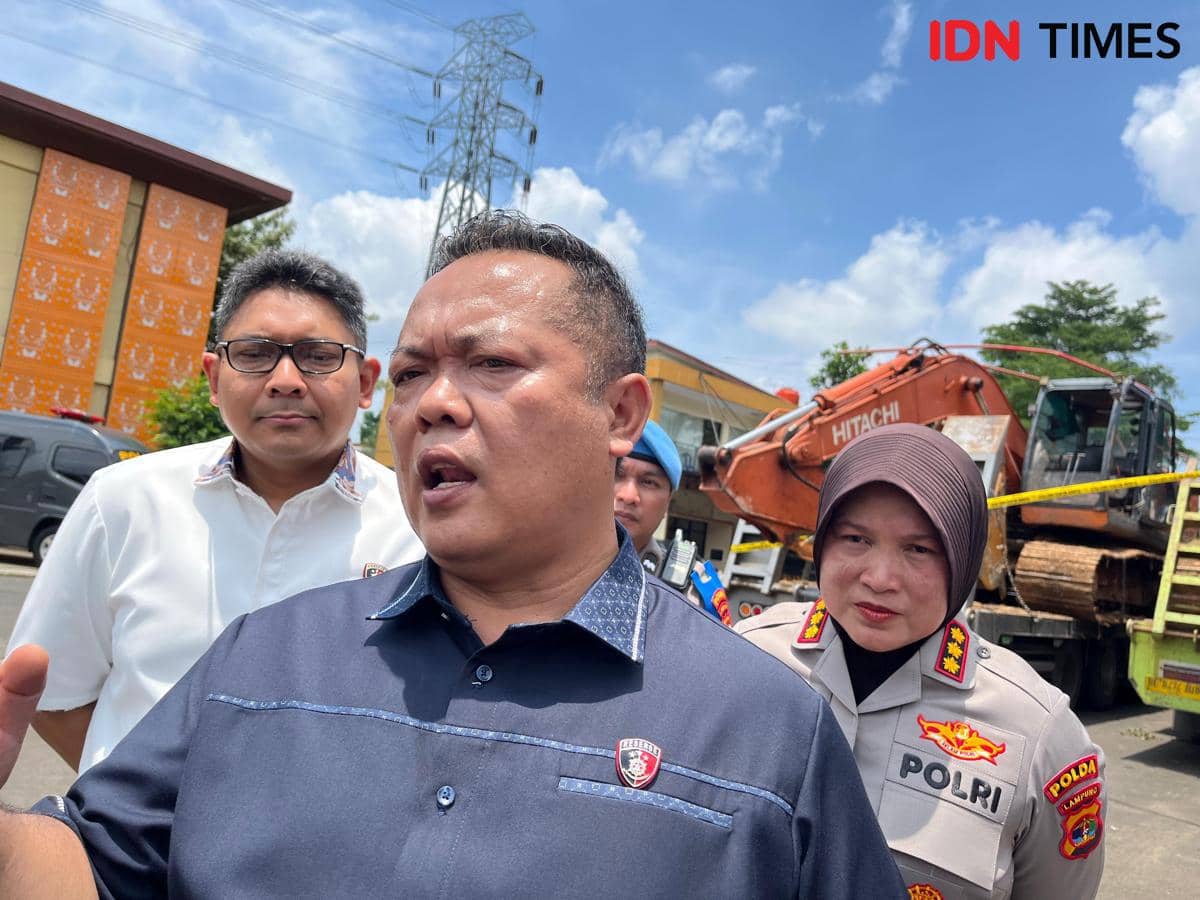 Polisi Telusuri 'Toke' Tambang Emas Ilegal di Lahan HGU PTPN Way Kanan