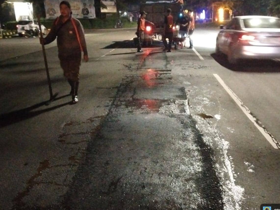 Perbaikan jalan di Kabupaten Tangerang