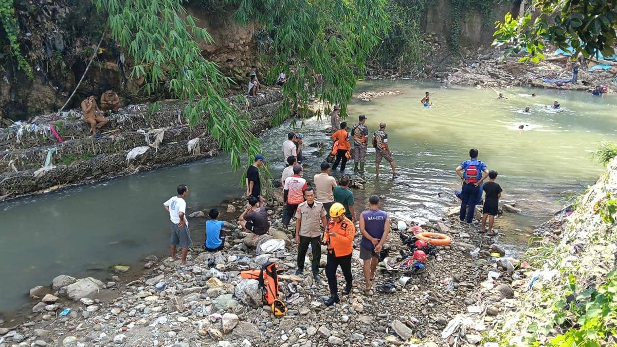 Berawal dari Mancing Bocah 12 Tahun Tenggelam di Sungai Bandar Lampung