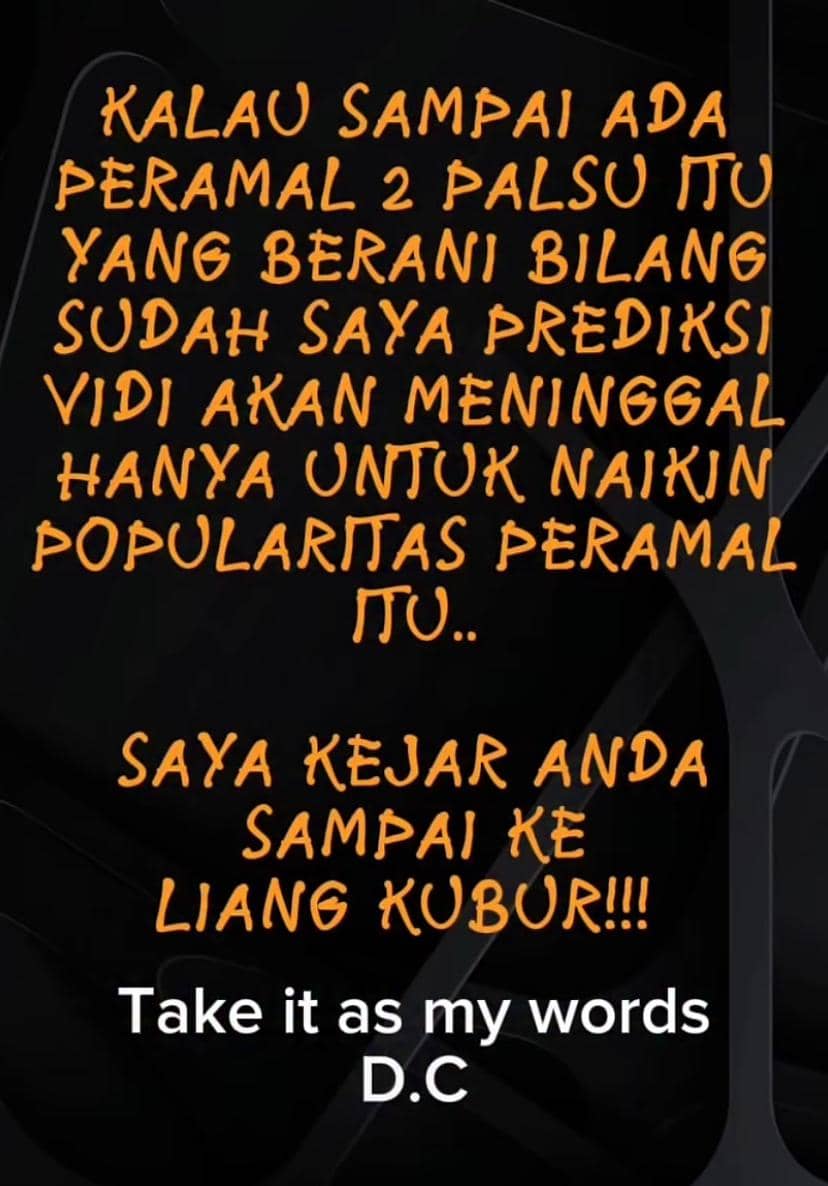 postingan Deddy Corbuzier 