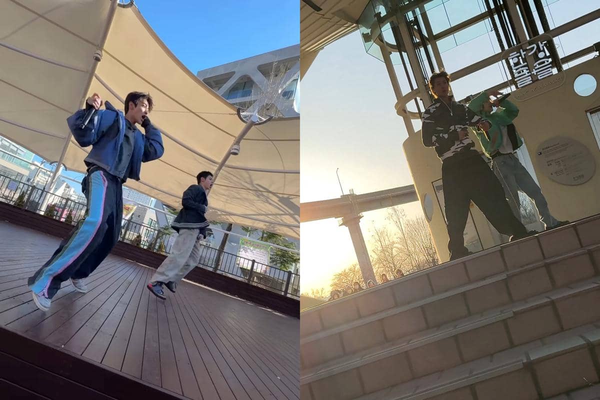 CORTIS busking di beberapa tempat di Korea Selatan