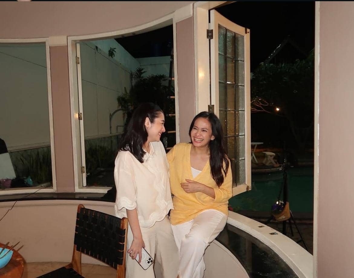 Amanda Rigby bagikan momen bersama dengan Ersa Mayori, lawan mainnya di film Yakin Nikah 