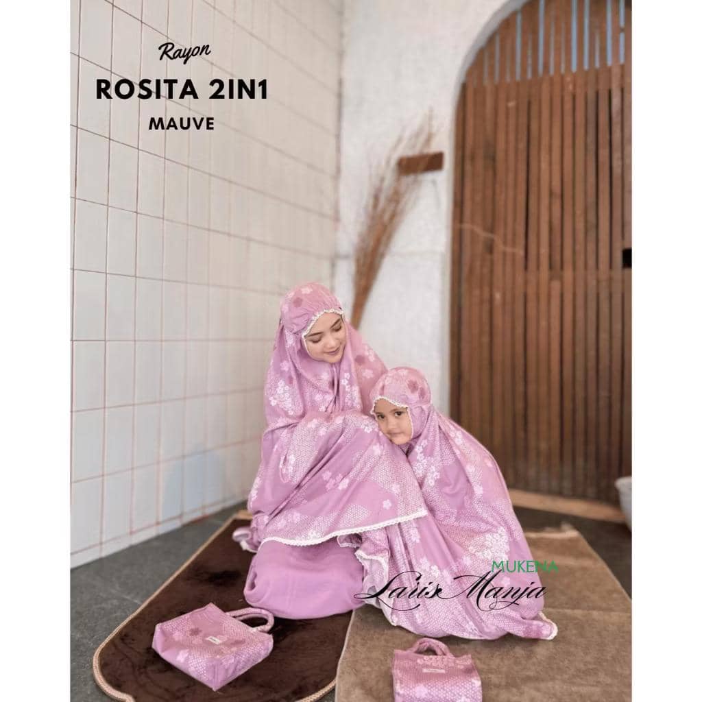 Mukena couple ibu dan anak