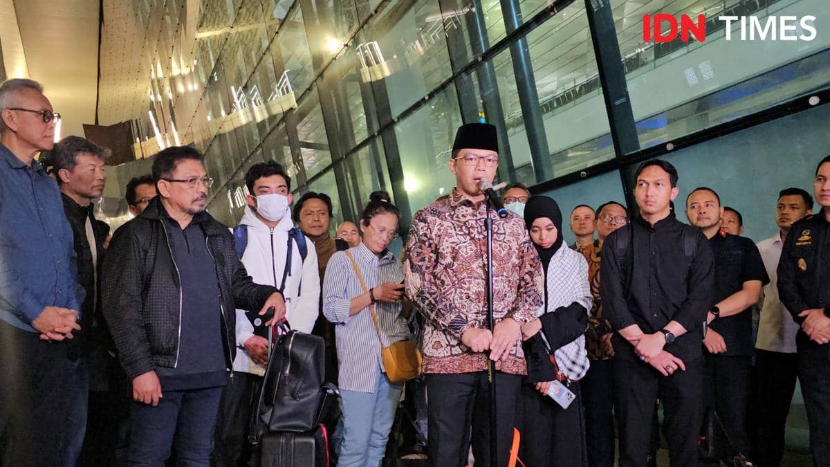 22 WNI yang Direpatriasi dari Iran, Tiba di Bandara Soekarno-Hatta