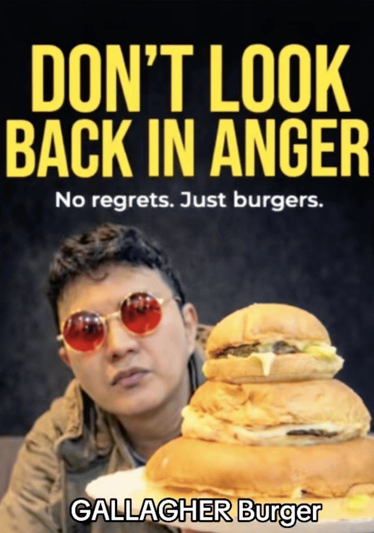 Aldi Taher kini jual burger Aldi's Burger