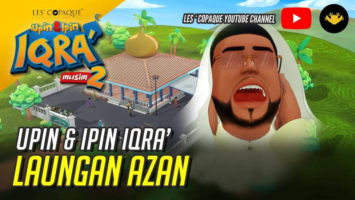 thumbnail video "Upin & Ipin Iqra' – Laungan Azan"