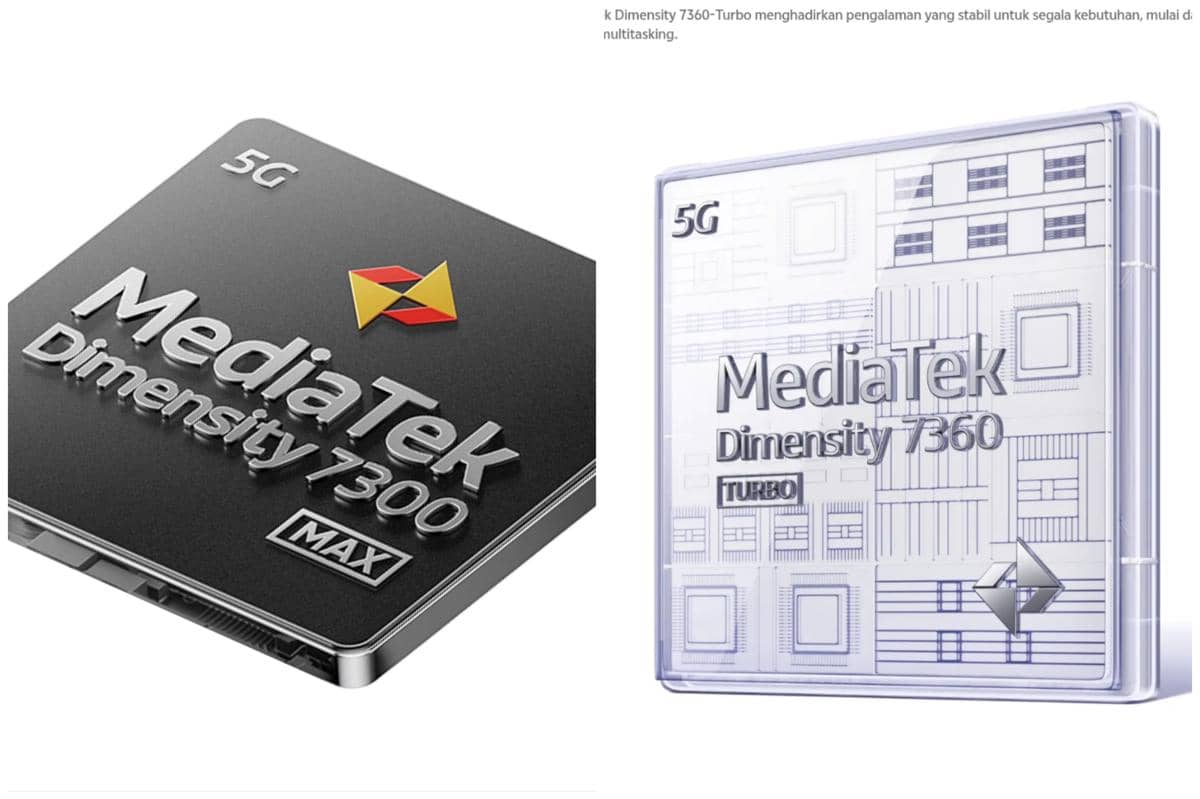 ilustrasi CPU MediaTek Dimensity 7300 Max | ilustrasi CPU MediaTek Dimensity 7360 Max