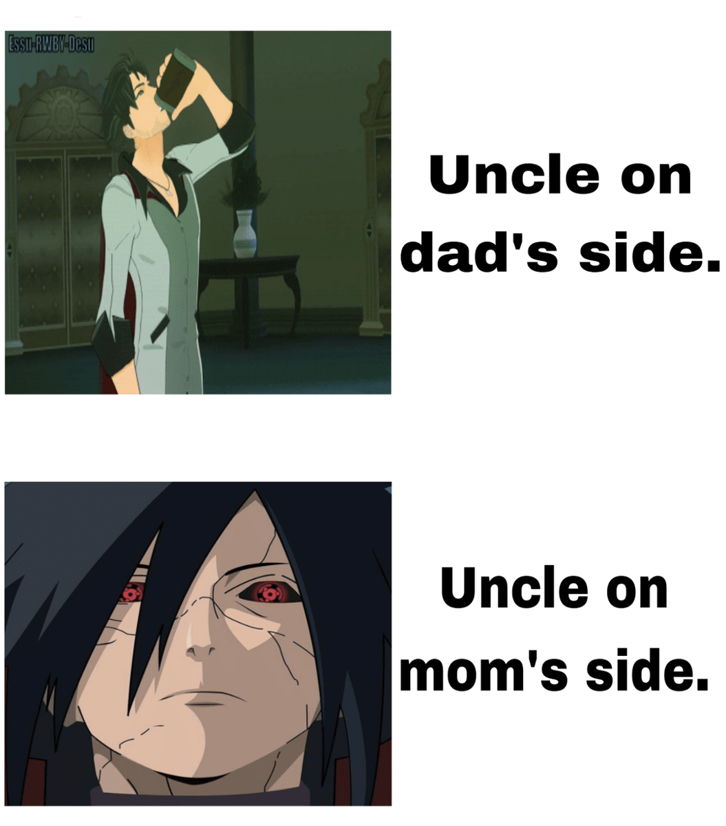 meme anime tentang paman