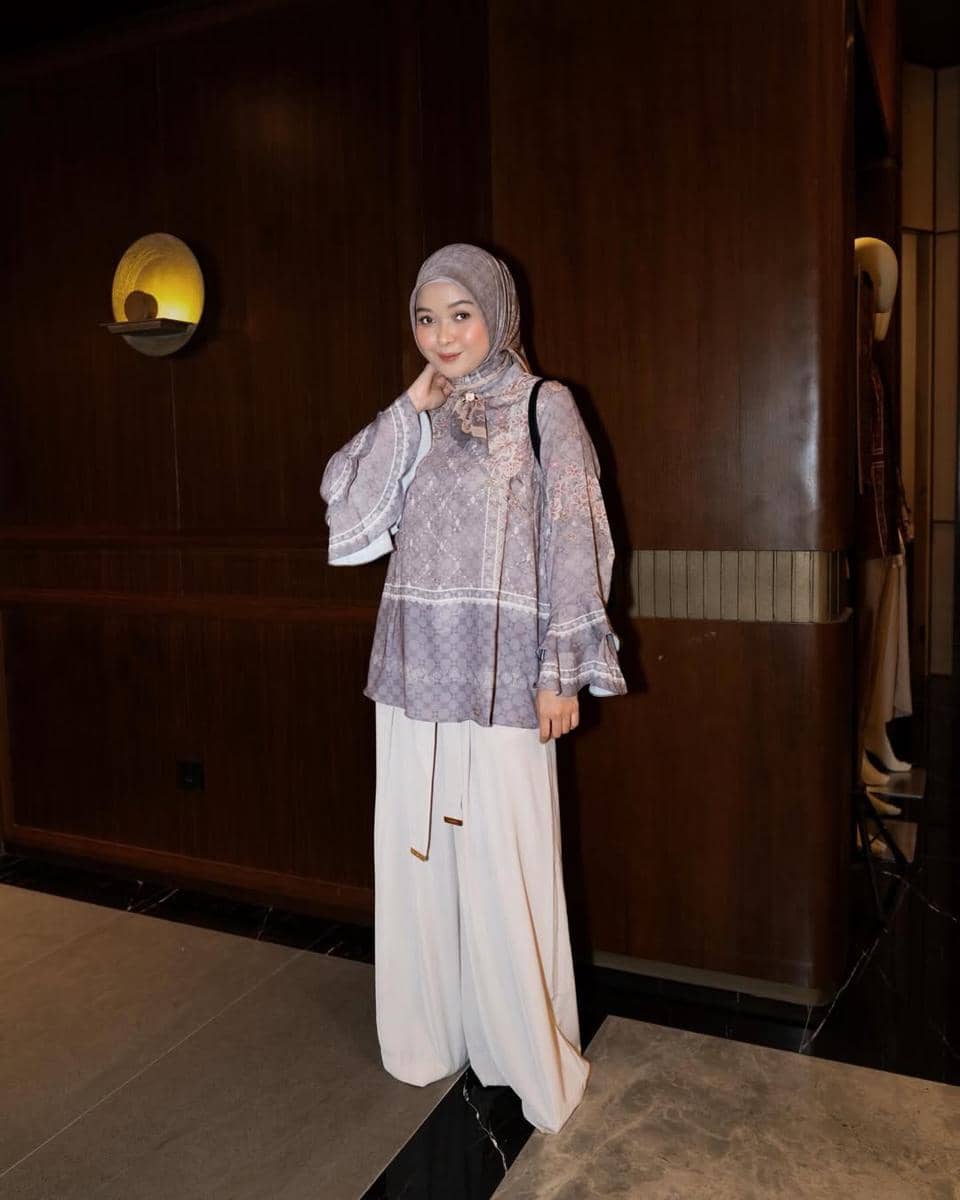 OOTD Lebaran Pakai Celana