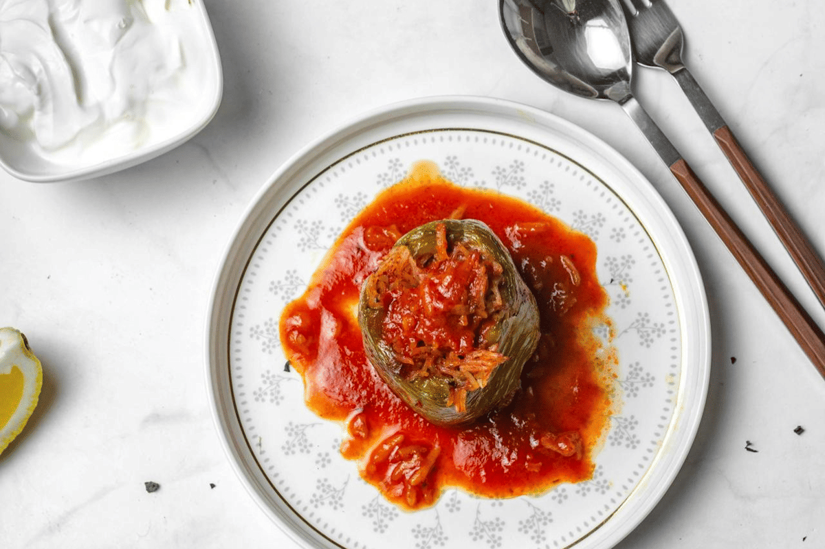 ilustrasi penyajian pimang jeon