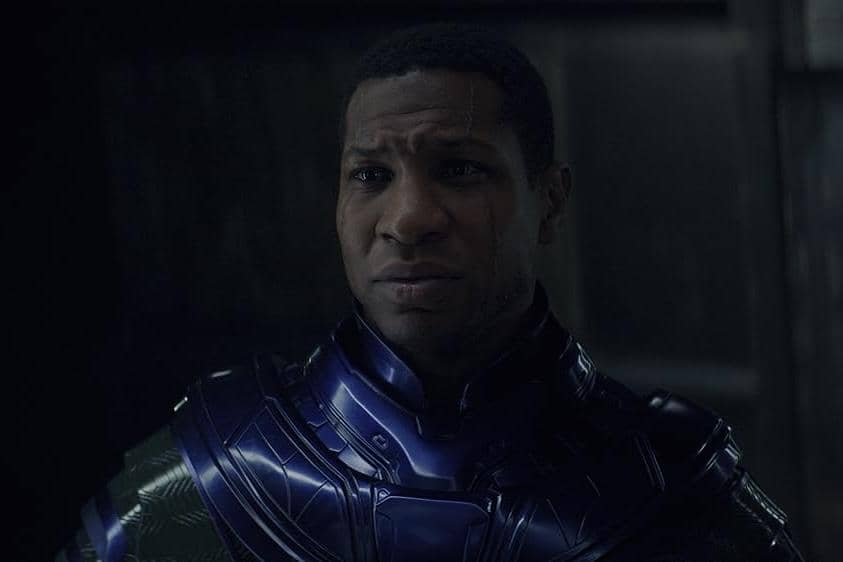 Jonathan Majors di Ant-Man and the Wasp: Quantumania.