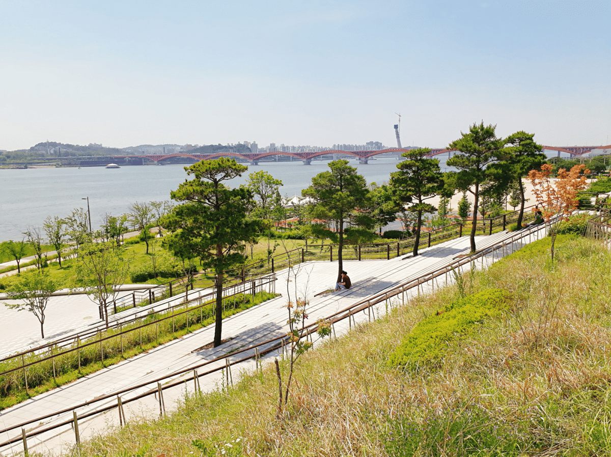 Mangwon Hangang Park, Seoul, Korea Selatan