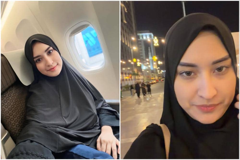 8 Potret Angbeen Rishi Jalani Umrah Seorang Diri di Bulan Ramadan 2026