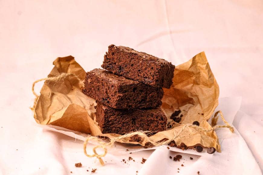 ilustrasi fudgy brownies kukus
