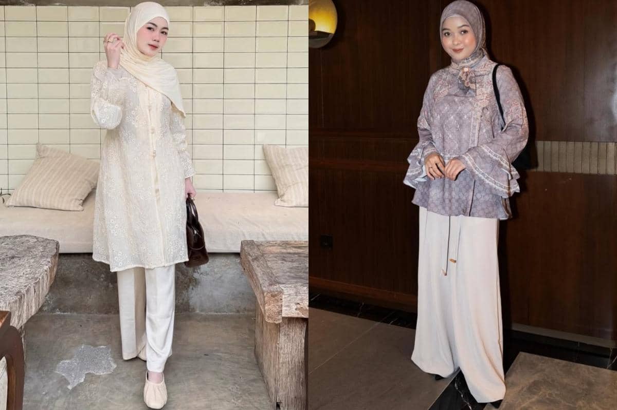 7 Inspirasi Outfit Lebaran Pakai Celana, Simpel tapi Memesona!