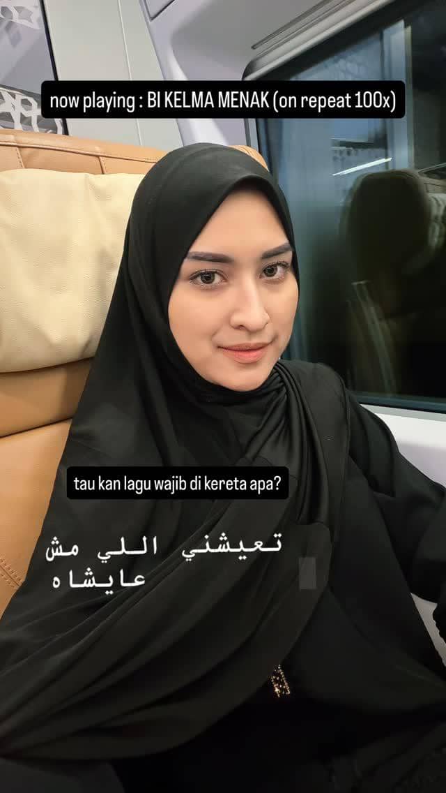 Angbeen Rishi jalani umrah seorang diri di bulan Ramadan