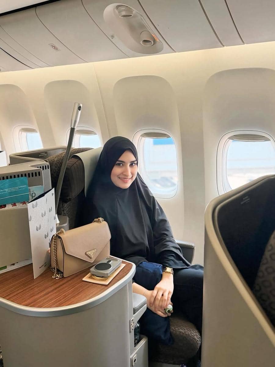 Angbeen Rishi jalani umrah seorang diri di bulan Ramadan