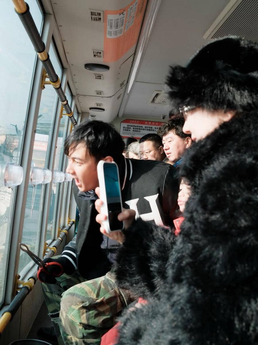 Keluarga Felicya Angelista jalan-jalan di Kota Harbin