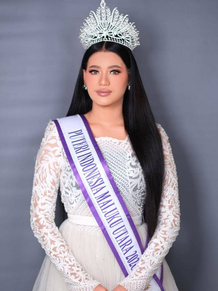 potret Safina Hud, Puteri Indonesia Maluku Utara 2026