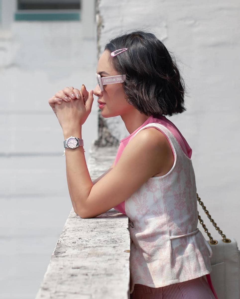 ide Gaya Rambut Pendek ala Andien Aisyah