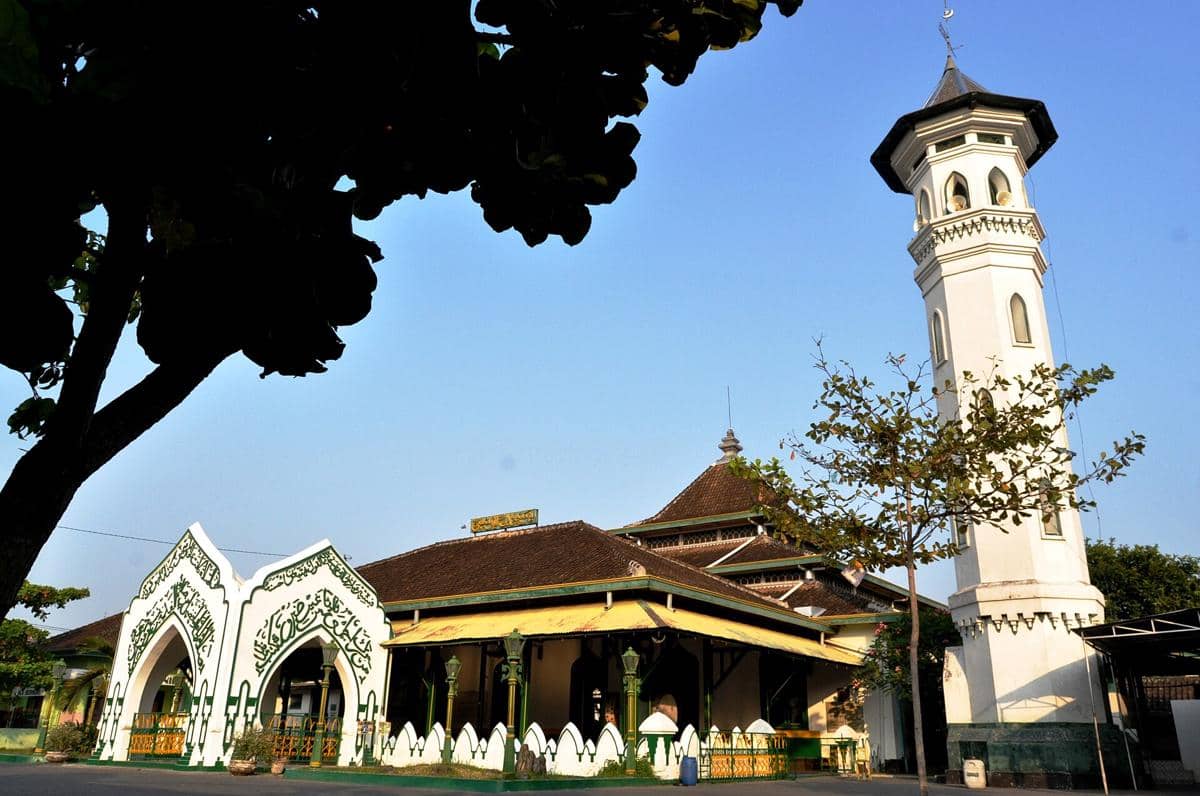 Potret Masjid Al Wustho Mangkunegaran