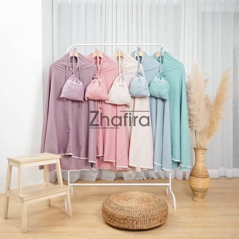 Mukena warna pastel 2026