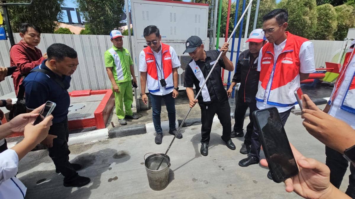 Ilustrasi SPBU Pertamina