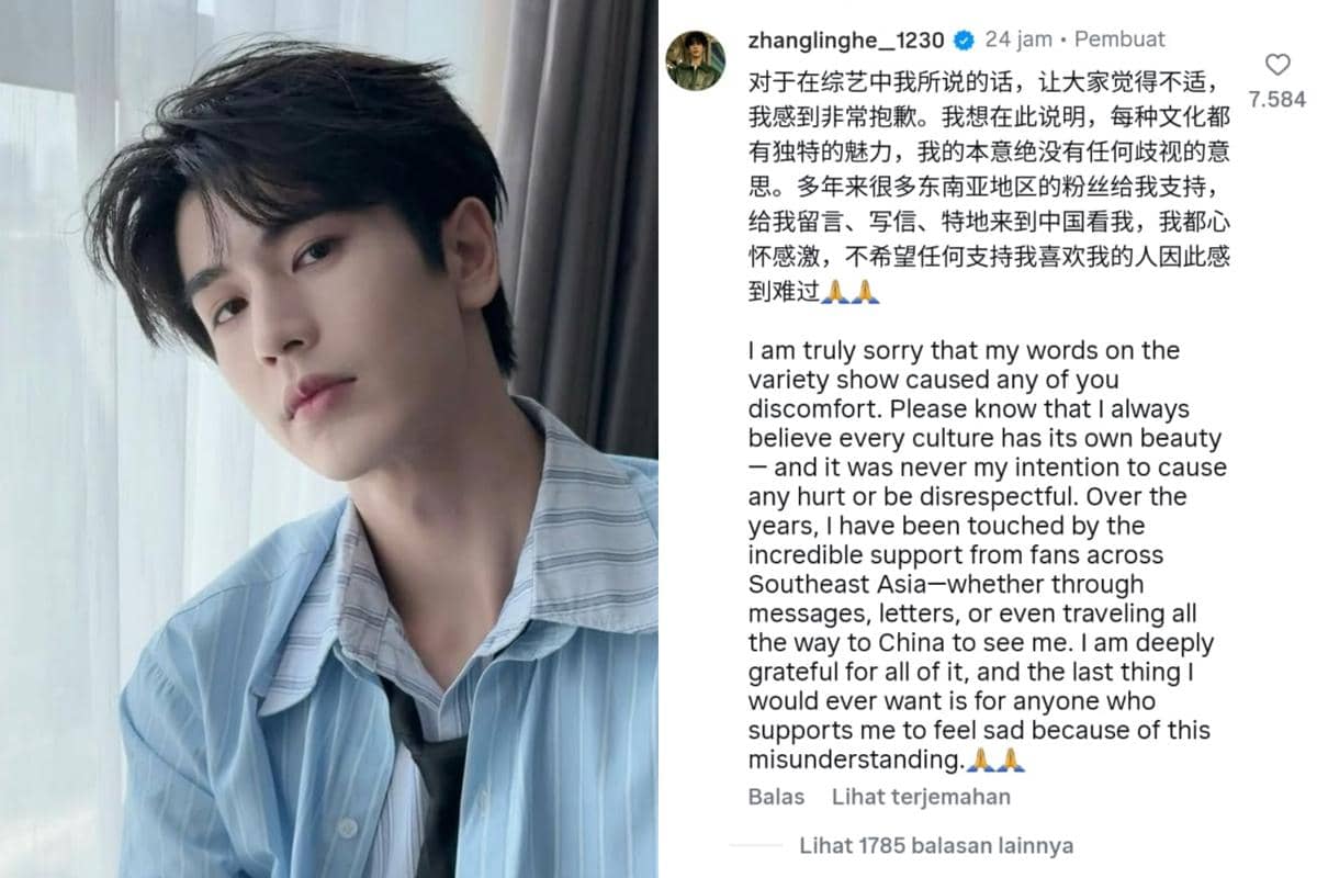 Kronologi Zhang Ling He Dikritik Netizen Asia Tenggara, Dianggap Rasis