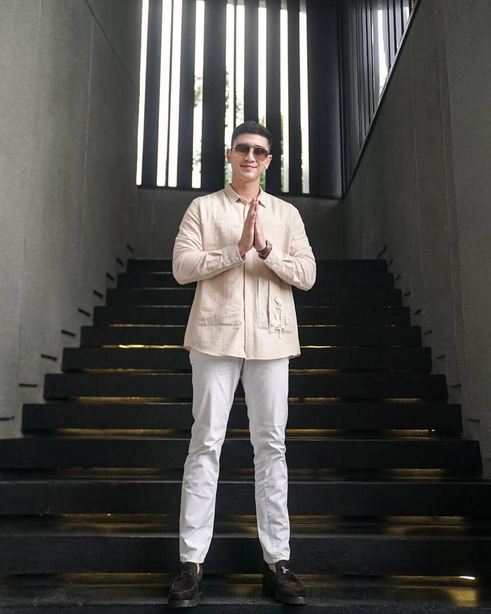 ilustrasi outfit lebaran pria