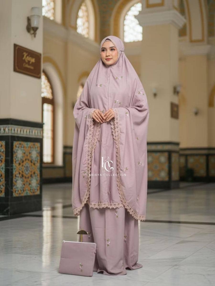 Mukena warna pastel 2026