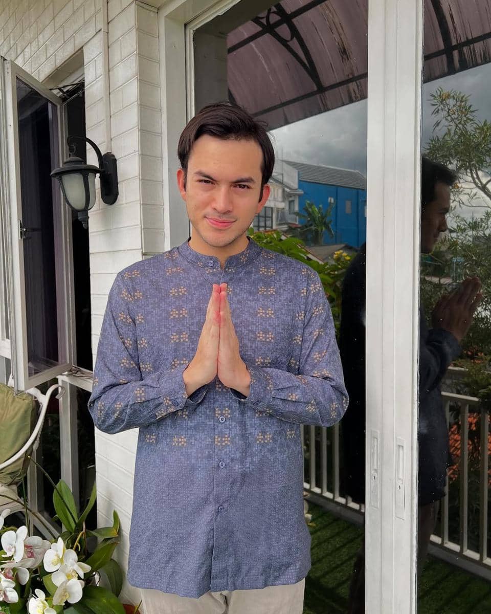 ilustrasi outfit lebaran pria