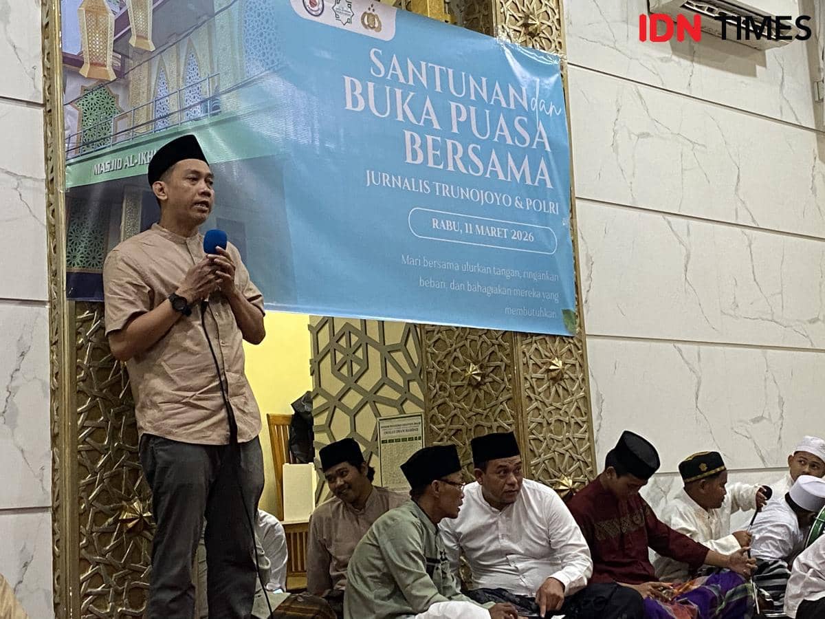 100 Anak Yatim Piatu di Jakbar Dapat Santunan dari Polri dan Jurnalis