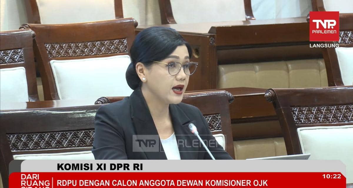 Fit and Proper Test OJK: Frederica Soroti Turunnya Kepercayaan Publik 