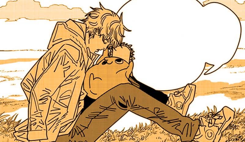 Pochita memberitahu Denji kalau mereka sudah dimakan iblis - Chainsaw Man