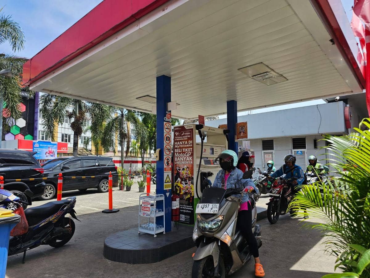 Ilustrasi SPBU Pertamina