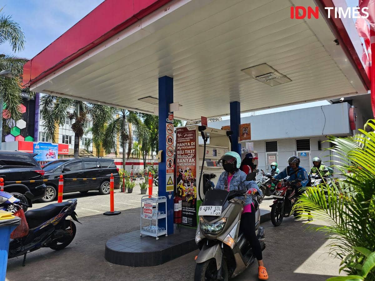 Ilustrasi SPBU Pertamina